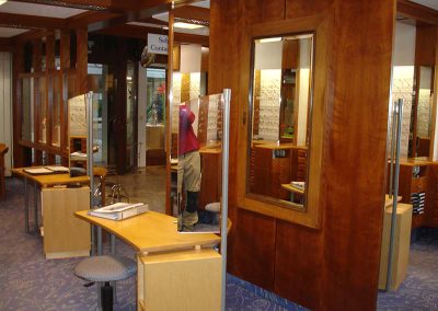 Ladenbau Optiker